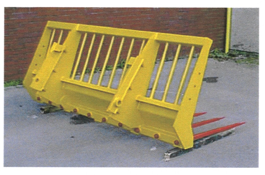 manure fork yellow